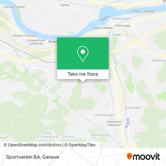 Sportverein BA map