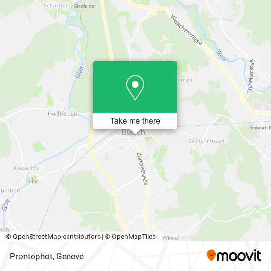 Prontophot map