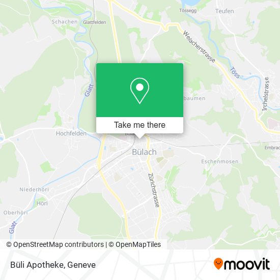 Büli Apotheke map
