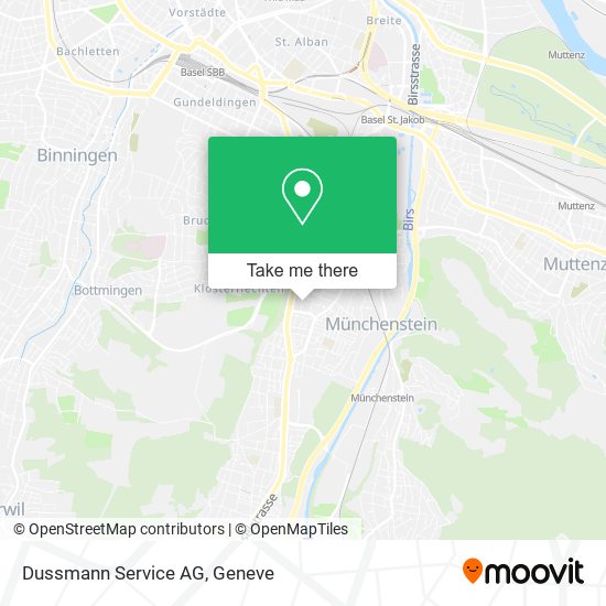 Dussmann Service AG map