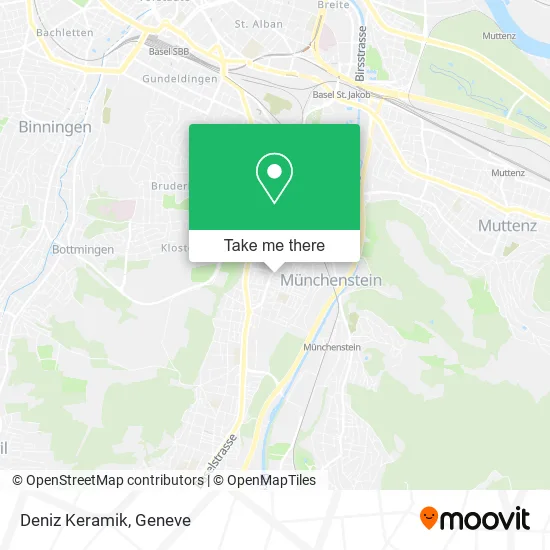 Deniz Keramik map