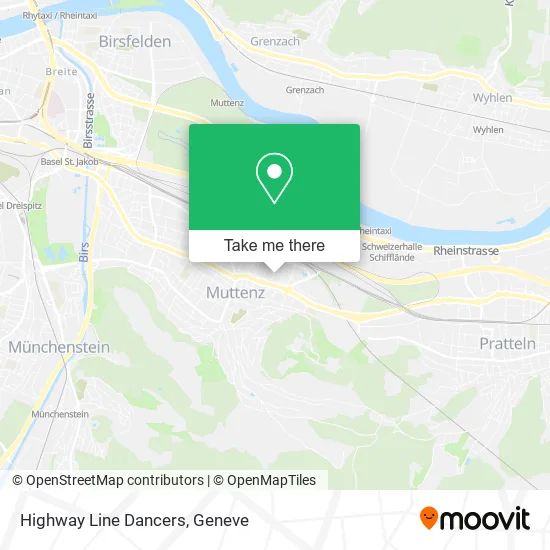 Highway Line Dancers map