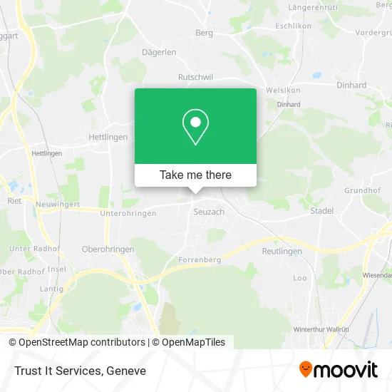 Trust It Services map