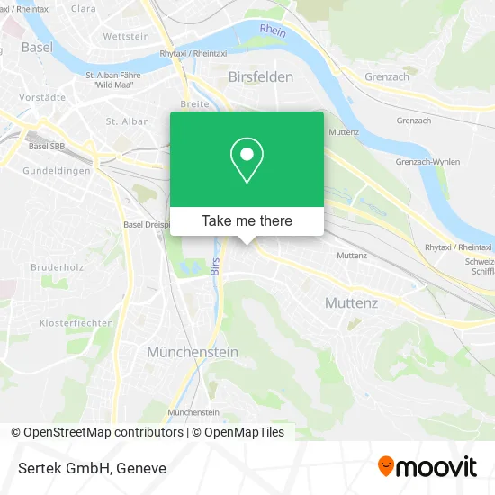 Sertek GmbH map