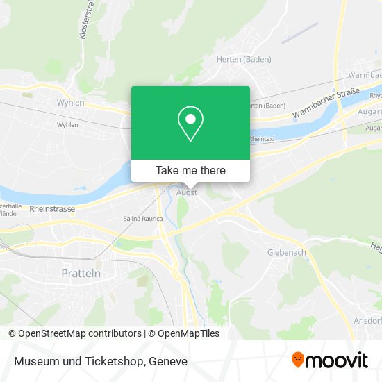 Museum und Ticketshop map
