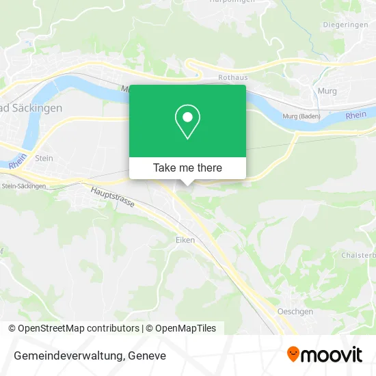 Gemeindeverwaltung map