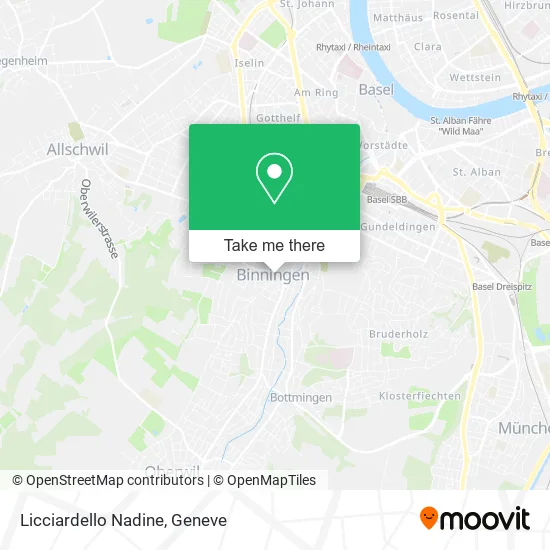 Licciardello Nadine map
