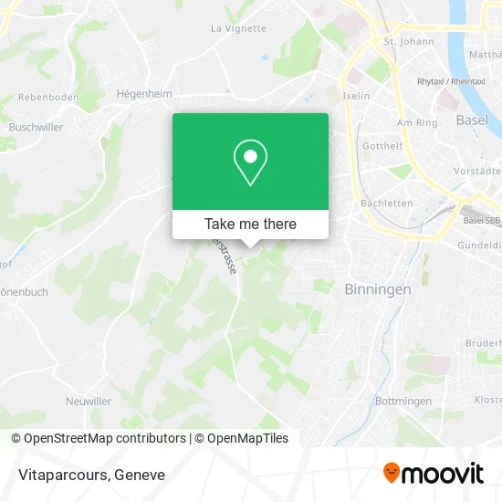 Vitaparcours plan