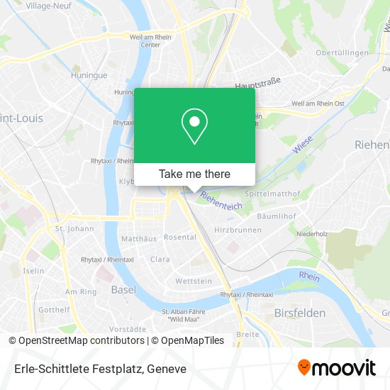 Erle-Schittlete Festplatz map