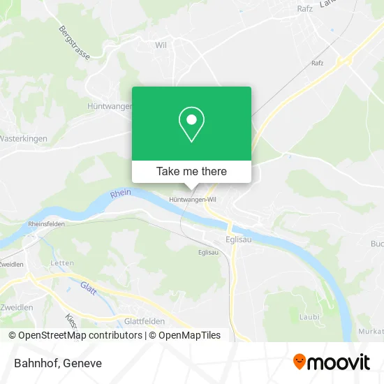 Bahnhof map