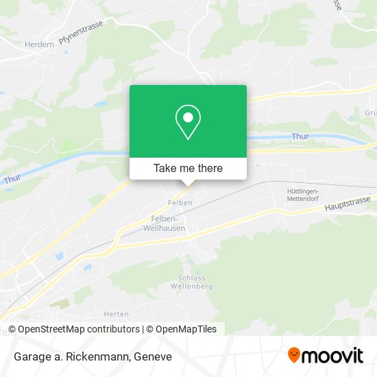 Garage a. Rickenmann map
