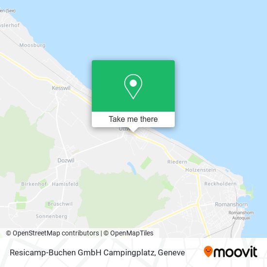 Resicamp-Buchen GmbH Campingplatz map