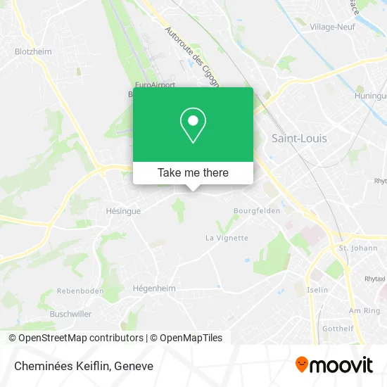 Cheminées Keiflin map
