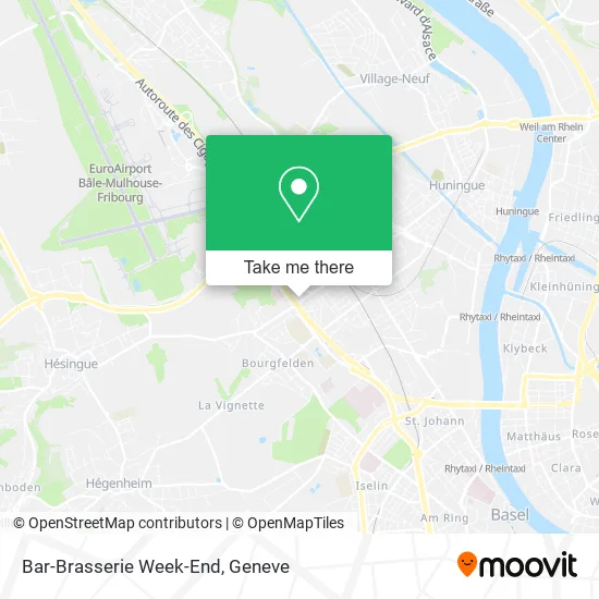 Bar-Brasserie Week-End map