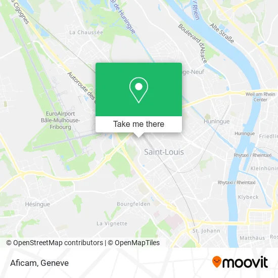 Aficam map