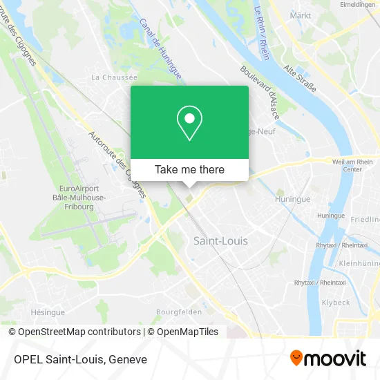 OPEL Saint-Louis map
