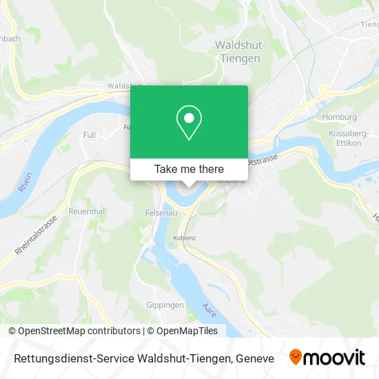 Rettungsdienst-Service Waldshut-Tiengen plan