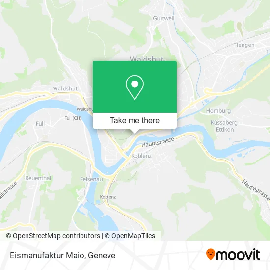 Eismanufaktur Maio map