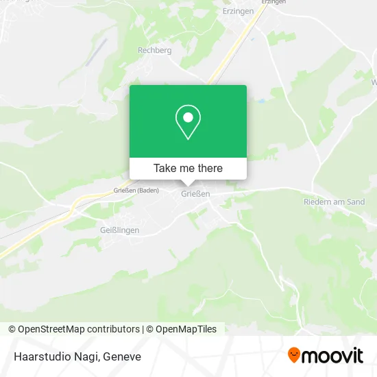Haarstudio Nagi map