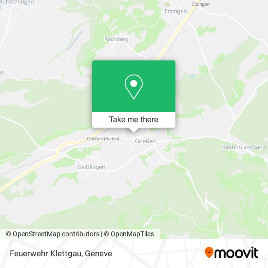 Feuerwehr Klettgau map