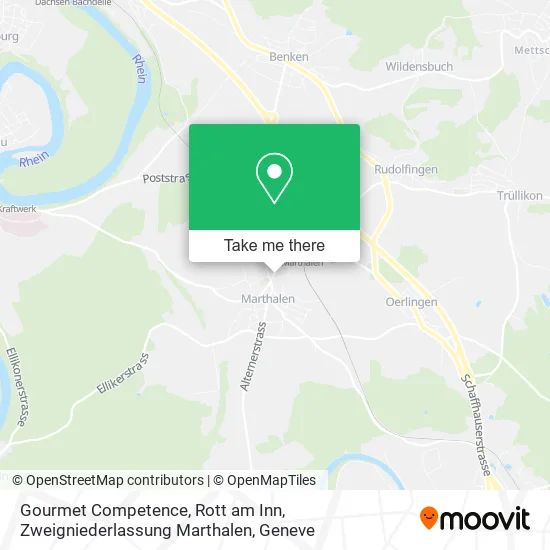 Gourmet Competence, Rott am Inn, Zweigniederlassung Marthalen map