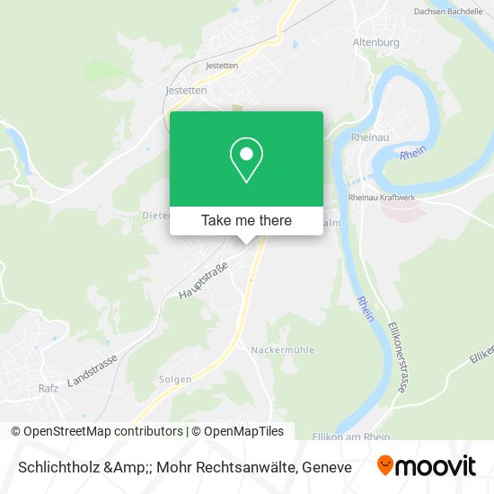 Schlichtholz &Amp;; Mohr Rechtsanwälte map