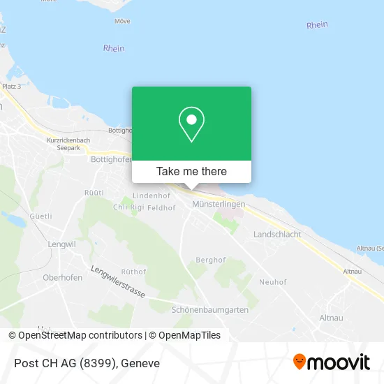 Post CH AG (8399) map