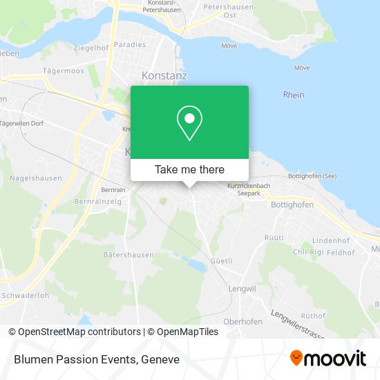 Blumen Passion Events map