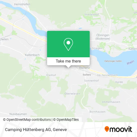 Camping Hüttenberg AG map