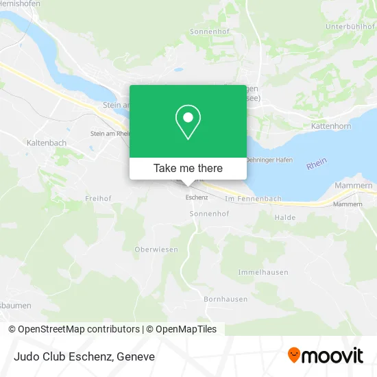 Judo Club Eschenz map