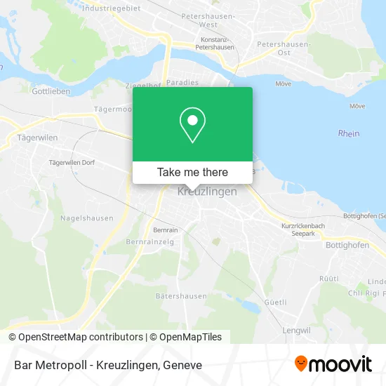 Bar Metropoll - Kreuzlingen map