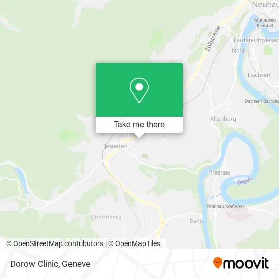 Dorow Clinic map