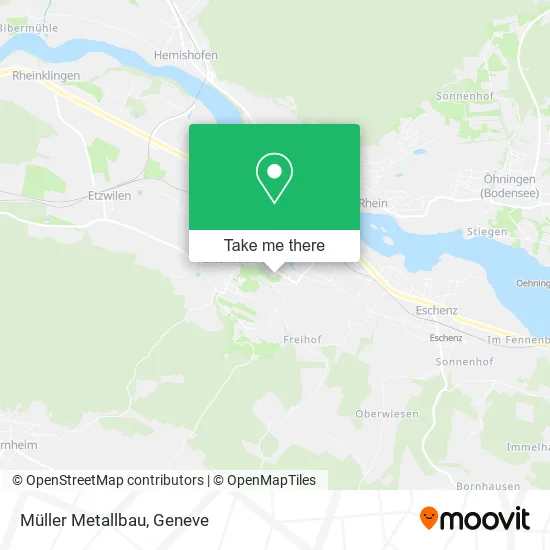 Müller Metallbau map