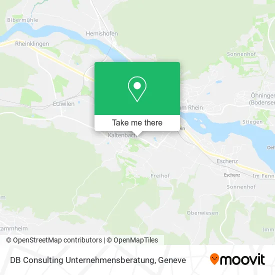 DB Consulting Unternehmensberatung map