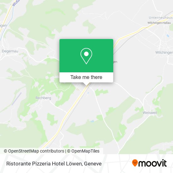 Ristorante Pizzeria Hotel Löwen map