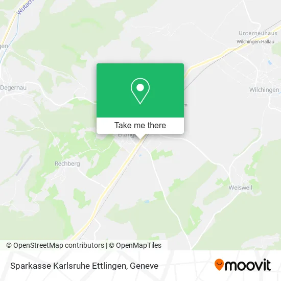 Sparkasse Karlsruhe Ettlingen map