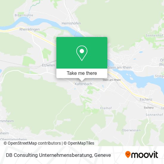 DB Consulting Unternehmensberatung map