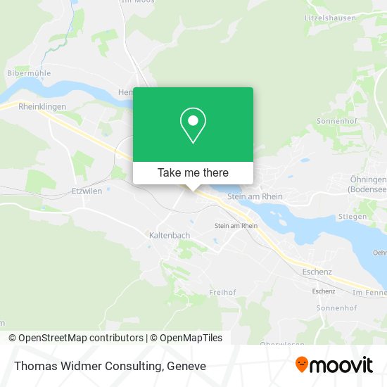 Thomas Widmer Consulting map