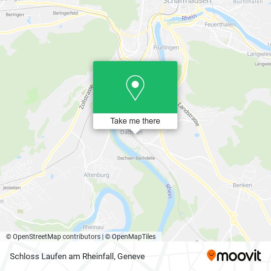 Schloss Laufen am Rheinfall map