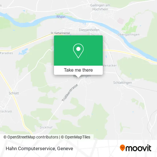 Hahn Computerservice map