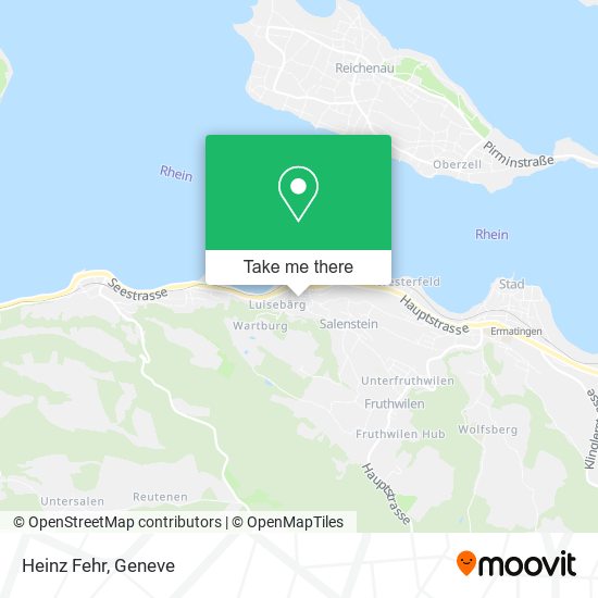 Heinz Fehr map
