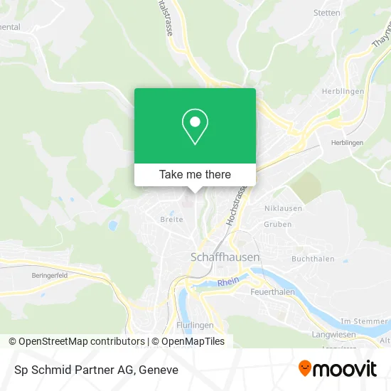 Sp Schmid Partner AG map