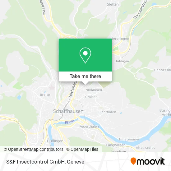 S&F Insectcontrol GmbH map