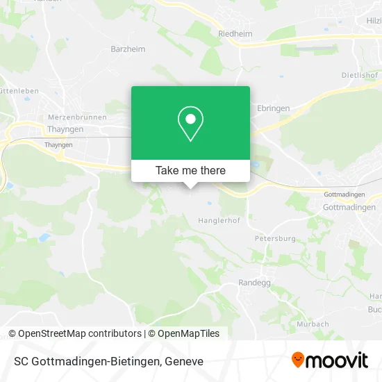 SC Gottmadingen-Bietingen map