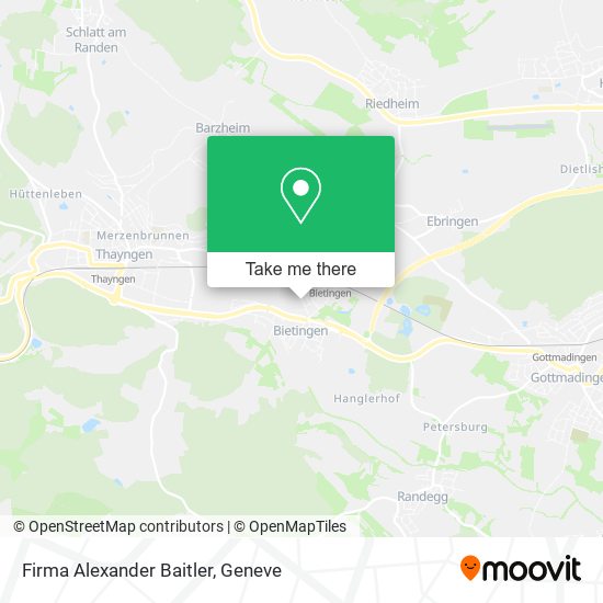 Firma Alexander Baitler map