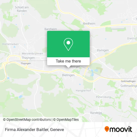 Firma Alexander Baitler map