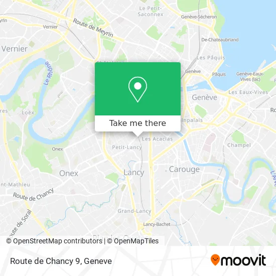 Route de Chancy 9 map