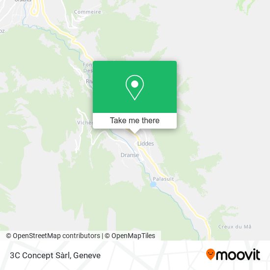 3C Concept Sàrl map