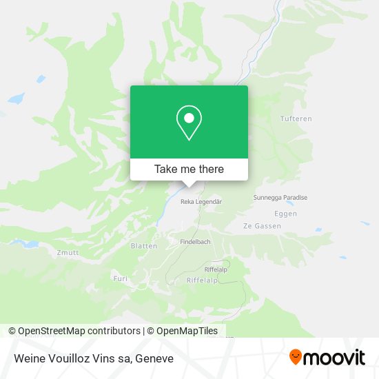 Weine Vouilloz Vins sa map