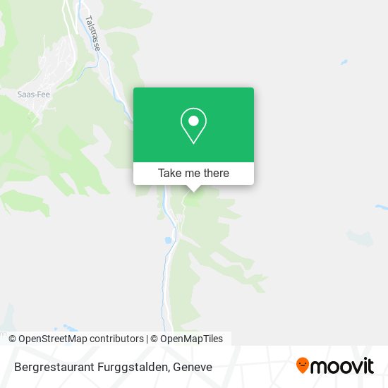 Bergrestaurant Furggstalden map